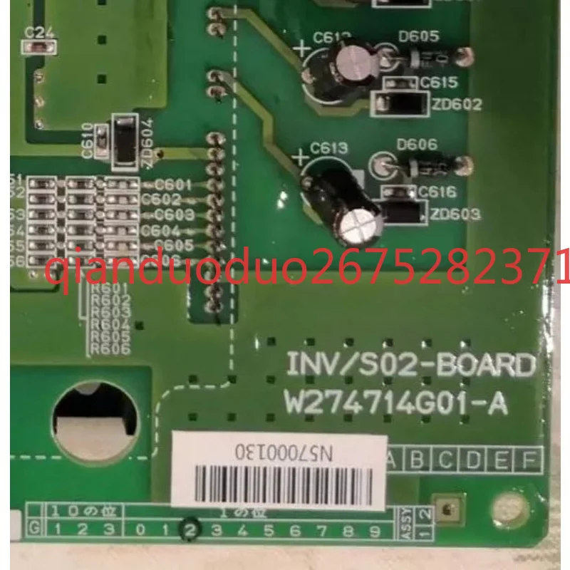 Suitable for Mitsubishi Electric air conditioner outdoor fan module inverter board INV/S02-BOARD W274714G01-A
Suitable for Mitsubishi Electric air conditioner outdoor fan module inverter board INV/S02-BOARD W274714G01-A