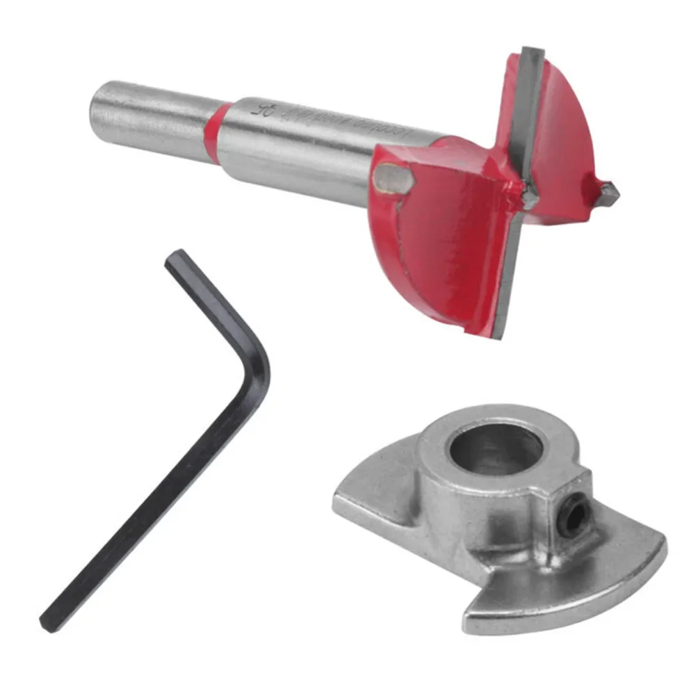 Wood Drilling Tool Carbide Hinge Drill Bit Construction Projects 8mm Shank Diameter Power Tool Accessory Depth Limiter Drill
Wood Drilling Tool Carbide Hinge Drill Bit Construction Projects 8mm Shank Diameter Power Tool Accessory Depth Limiter Drill