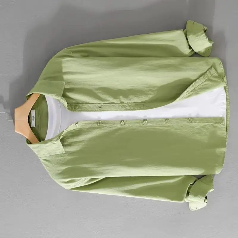 100% Cotton New Stylish Long-sleeve Quality Shirt Men Brand Casual Trendy Solid 7Color Top Clothes Plus Size Chemise Homme
100% Cotton New Stylish Long-sleeve Quality Shirt Men Brand Casual Trendy Solid 7Color Top Clothes Plus Size Chemise Homme