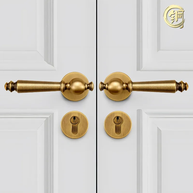 American Style Double Door Lock, Light Luxury Bedroom, Conference Room, Office, Brass Indoor Hardware Lock
American Style Double Door Lock, Light Luxury Bedroom, Conference Room, Office, Brass Indoor Hardware Lock