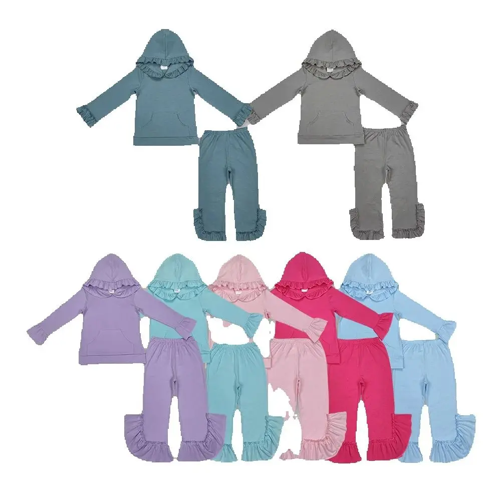 Kids Hooded Long-Sleeved Top And Lace Trousers Set - 7 Vibrant Colors Available for Children's Outfit Combination
Kids Hooded Long-Sleeved Top And Lace Trousers Set - 7 Vibrant Colors Available for Children's Outfit Combination
