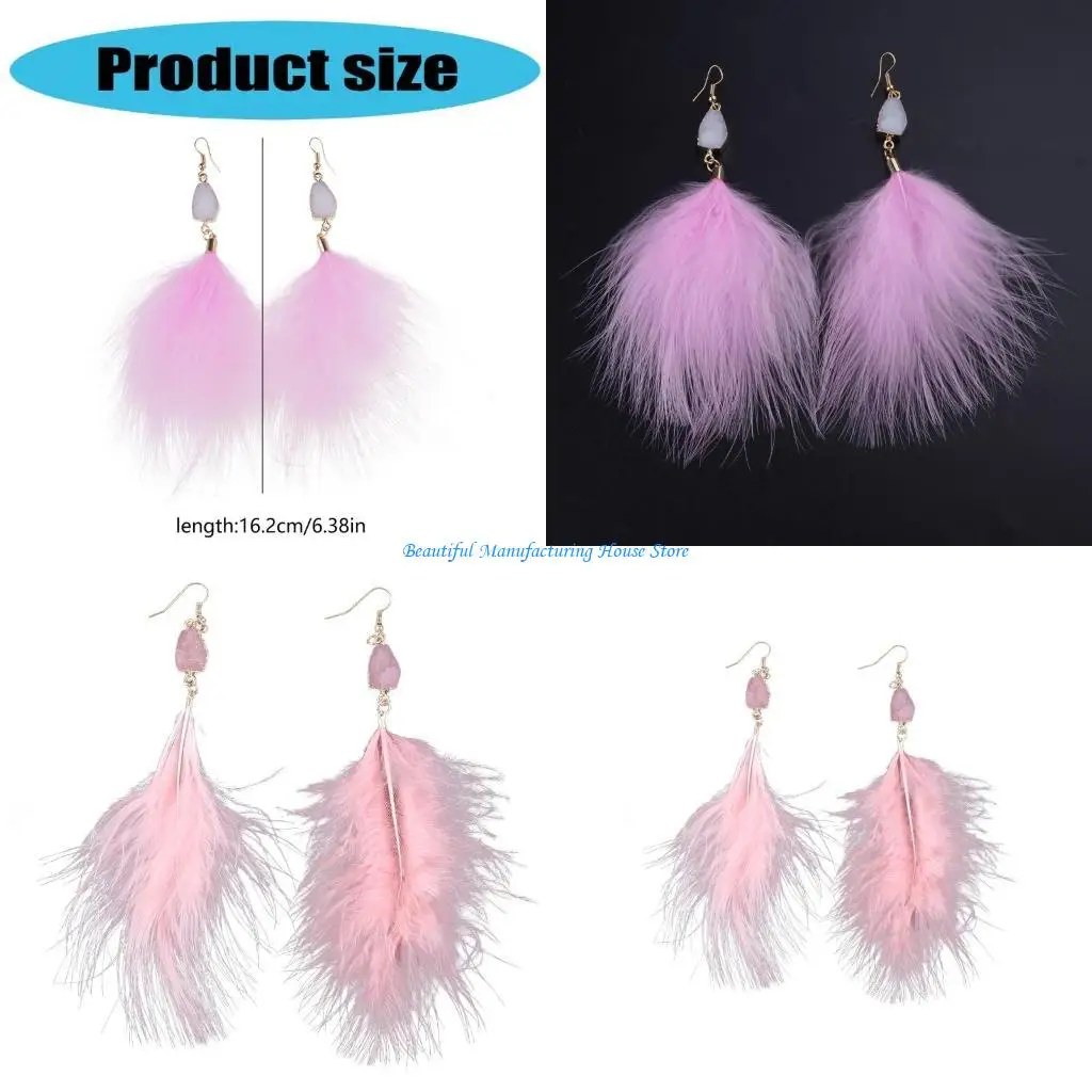 E56A Trendy Earring Women Natural Tassels Fashion Earrings
E56A Trendy Earring Women Natural Tassels Fashion Earrings