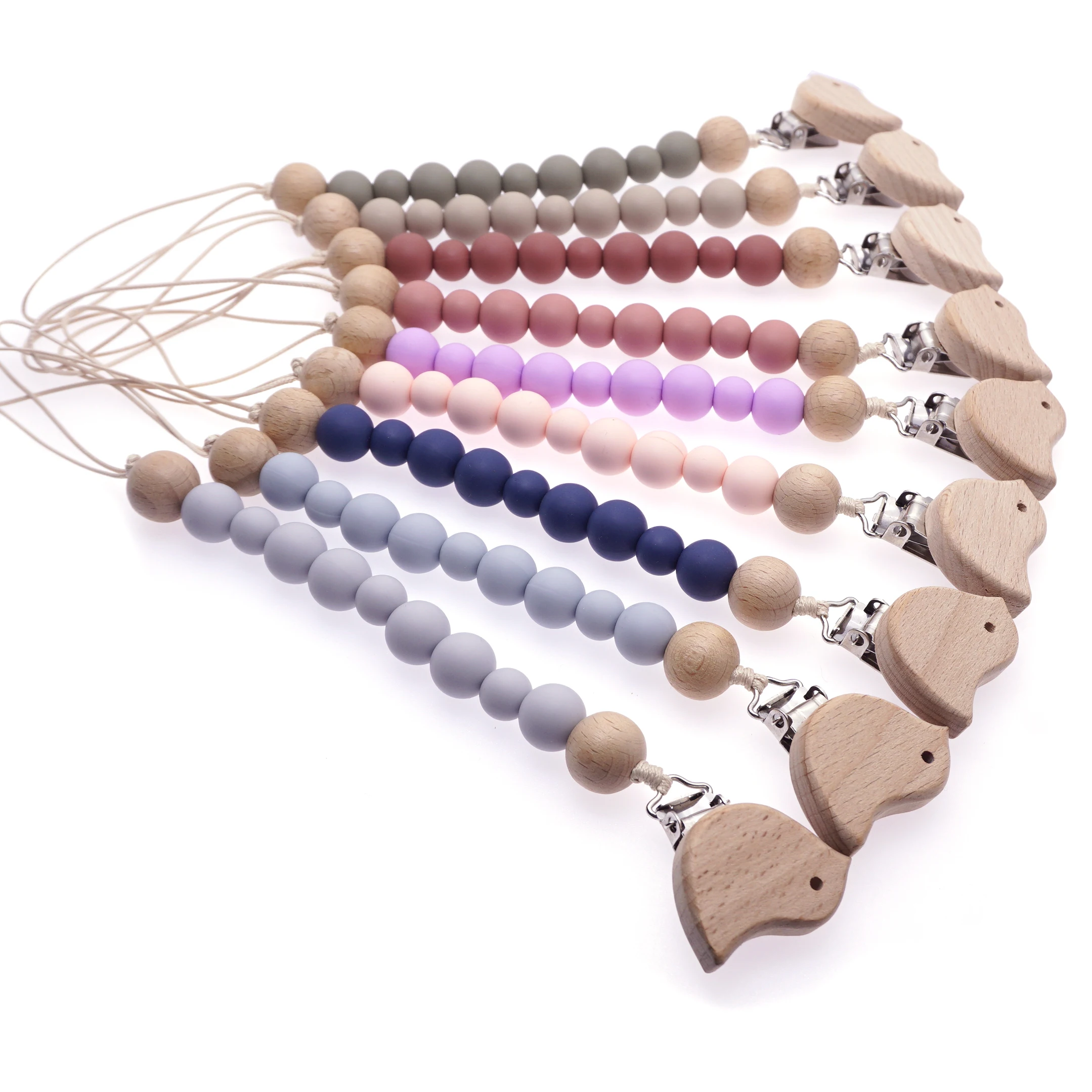 Pacifier Clips Holders BPA Silicone Paci Binky Clips for Baby Boys and Girls Newborn Soother Dummy Chains Baby Teething Toys
Pacifier Clips Holders BPA Silicone Paci Binky Clips for Baby Boys and Girls Newborn Soother Dummy Chains Baby Teething Toys