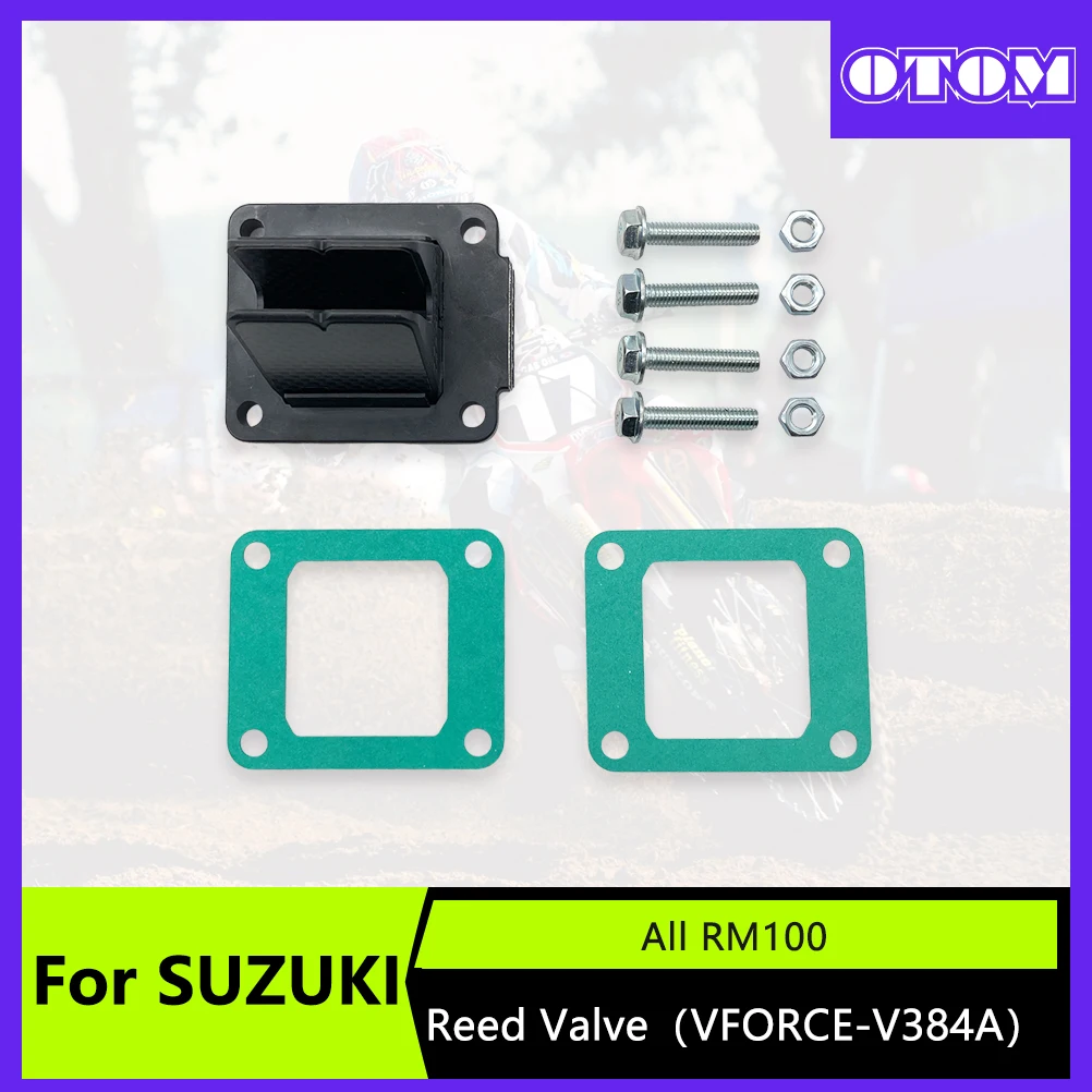 OTOM Motorcycle V Force 3 Reed Valve System VFORCE-V384A For SUZUKI RM100 KAWASAKI KX80/85/100/112 Off Road VForce3 Reed Valve
OTOM Motorcycle V Force 3 Reed Valve System VFORCE-V384A For SUZUKI RM100 KAWASAKI KX80/85/100/112 Off Road VForce3 Reed Valve