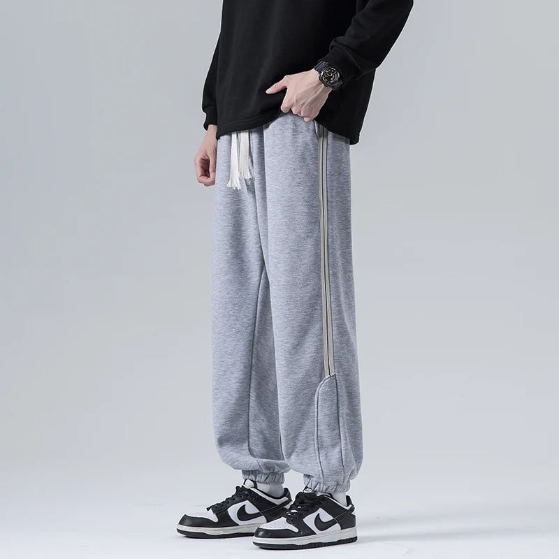 Men's Ankle Sweatpants Sports Pants Spring Fall Casual Wide Leg Trend Fashion Loose Simple High-quality Casual Handsome Pants
Men's Ankle Sweatpants Sports Pants Spring Fall Casual Wide Leg Trend Fashion Loose Simple High-quality Casual Handsome Pants