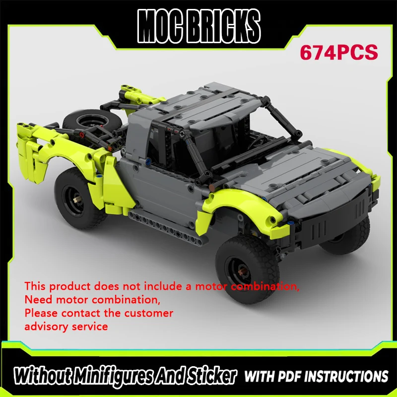 Конструктор MOC: Модель гоночного автомобиля, классический грузовик-трофей, модульные технологичные блоки, подарки, праздничный набор для сборки, детские игрушки
Конструктор MOC: Модель гоночного автомобиля, классический грузовик-трофей, модульные технологичные блоки, подарки, праздничный набор для сборки, детские игрушки