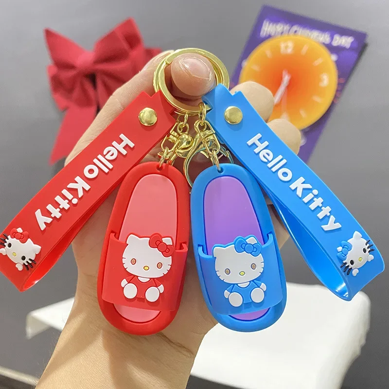 Creative Funny Hello Kitty Slippers Shoe Pendant Keychains for Women Men Fans Car Door Keys Holder Keyring Gifts
Creative Funny Hello Kitty Slippers Shoe Pendant Keychains for Women Men Fans Car Door Keys Holder Keyring Gifts