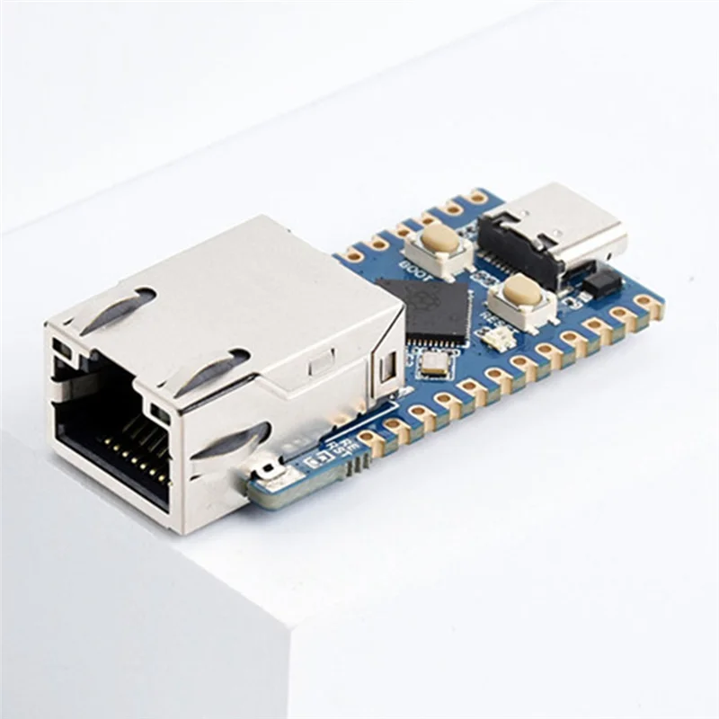 Мини-плата разработки RP2040-ETH Модуль порта Ethernet RP2040 для микроконтроллера Raspberry Pi, простой в использовании
Мини-плата разработки RP2040-ETH Модуль порта Ethernet RP2040 для микроконтроллера Raspberry Pi, простой в использовании
