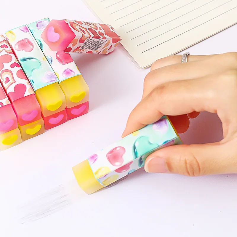 Colorful Love Long Eraser Primary School Students Drawing Pencil Eraser School Supplies
Colorful Love Long Eraser Primary School Students Drawing Pencil Eraser School Supplies