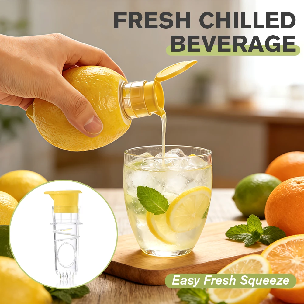 2pcs Manual Lemon Juicer Spray Portable Fruit Juice Squeezer Citrus Reamer Gadgets Home Kitchen Cooking Tools Bar Accessories
2pcs Manual Lemon Juicer Spray Portable Fruit Juice Squeezer Citrus Reamer Gadgets Home Kitchen Cooking Tools Bar Accessories