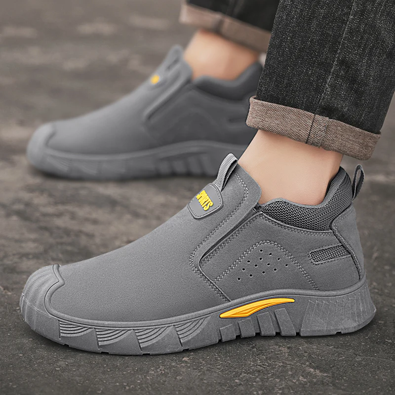 Men's Safety Boots Welder Anti-Smash Work Shoes Indestructible Safety Footwear Male Steel Toe Security Sneakers
Men's Safety Boots Welder Anti-Smash Work Shoes Indestructible Safety Footwear Male Steel Toe Security Sneakers