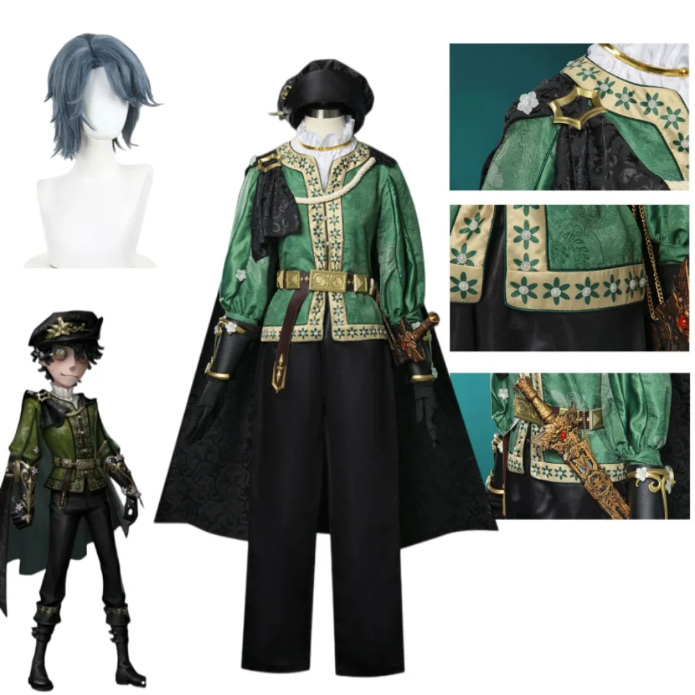 Identity V Patient Emil Romeo Deduction Star Cosplay Costume Top Cape Exquisite Accessories Adult Halloween Comic Con Outfit
Identity V Patient Emil Romeo Deduction Star Cosplay Costume Top Cape Exquisite Accessories Adult Halloween Comic Con Outfit