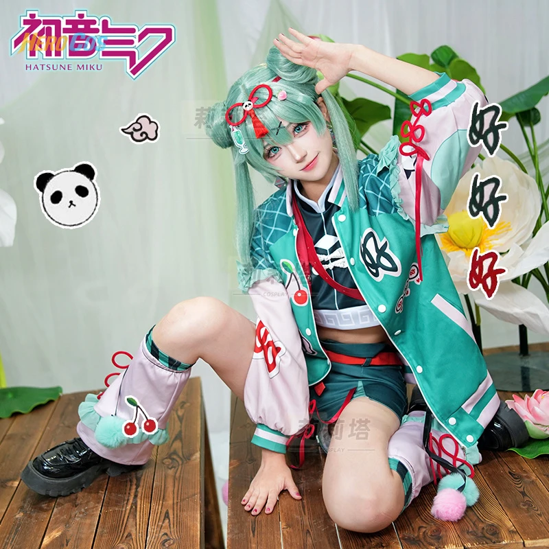 Mikuu Cosplay Song Hao hao hao Costume High Quality Chinese Style Set Anime Party Role Play Halloween Outfits for Woman
Mikuu Cosplay Song Hao hao hao Costume High Quality Chinese Style Set Anime Party Role Play Halloween Outfits for Woman