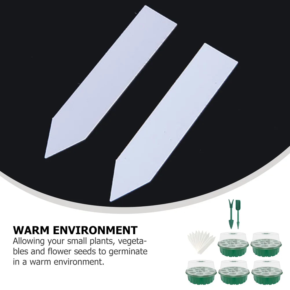 17 Pcs Seedling Box Durable Plastic Tray 13 Cells Sprouting Case Veggie Gardening Nursery Plant Growth Transparent Lid Planting
17 Pcs Seedling Box Durable Plastic Tray 13 Cells Sprouting Case Veggie Gardening Nursery Plant Growth Transparent Lid Planting