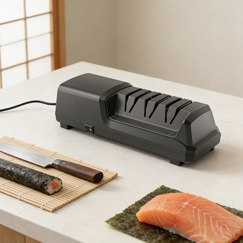 3-Stage Electric Knife Sharpener, Professional Kitchen Tool For Coarse/Fine/Polish Sharpening, Fast & Safe For All Knives Hot
3-Stage Electric Knife Sharpener, Professional Kitchen Tool For Coarse/Fine/Polish Sharpening, Fast & Safe For All Knives Hot