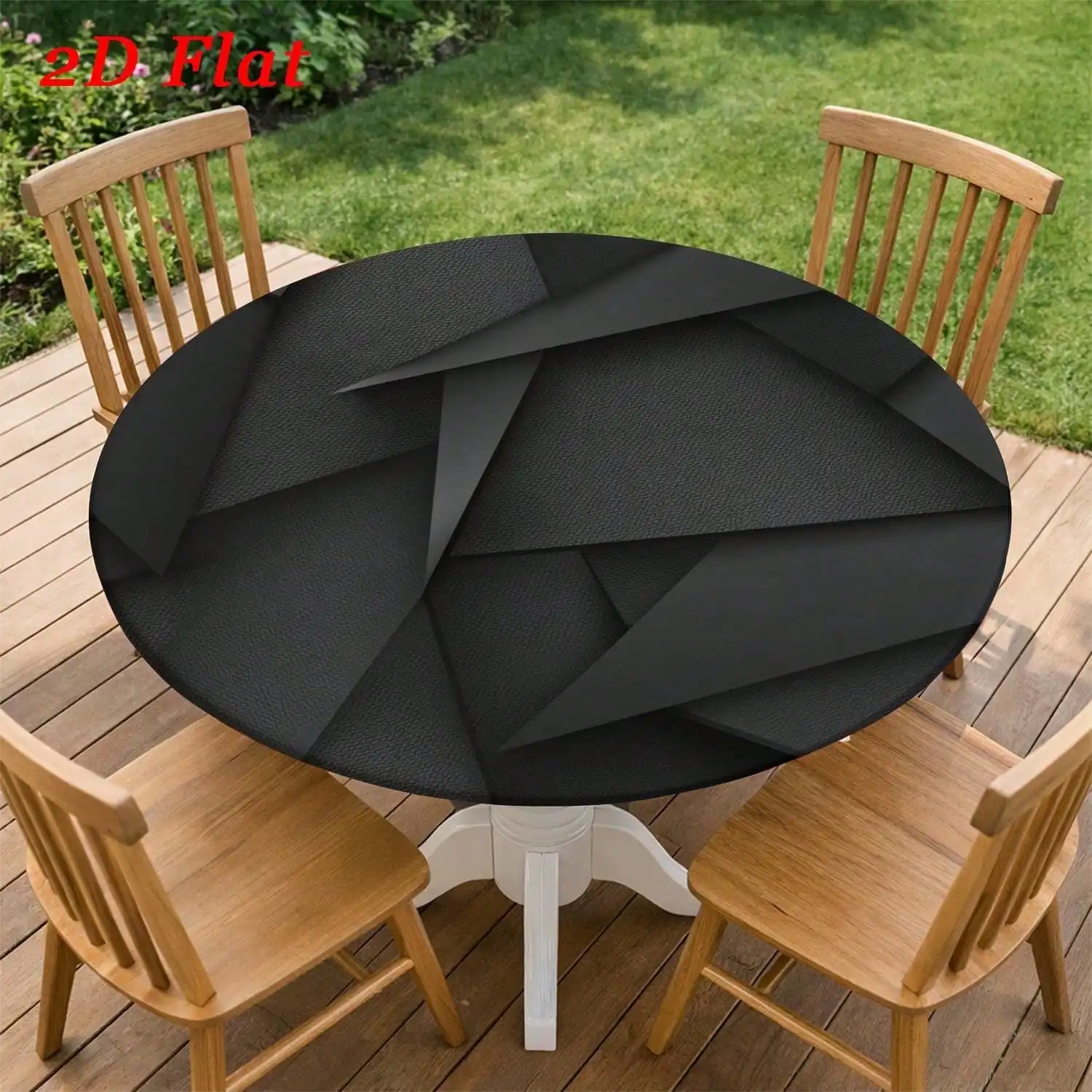 2D FLAT Geometric Print Daily Round Tablecloth, Made of High-quality Material, Suitable for Round Tabletops, Easily Stretchable
2D FLAT Geometric Print Daily Round Tablecloth, Made of High-quality Material, Suitable for Round Tabletops, Easily Stretchable