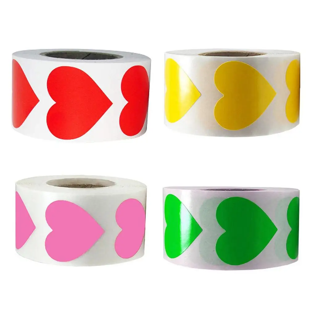 Heart Shaped Stickers 4 Rolls Self Adhesive Sealing Labels for Baking Packaging Gifts Valentine Theme Wedding Supplies Small
Heart Shaped Stickers 4 Rolls Self Adhesive Sealing Labels for Baking Packaging Gifts Valentine Theme Wedding Supplies Small