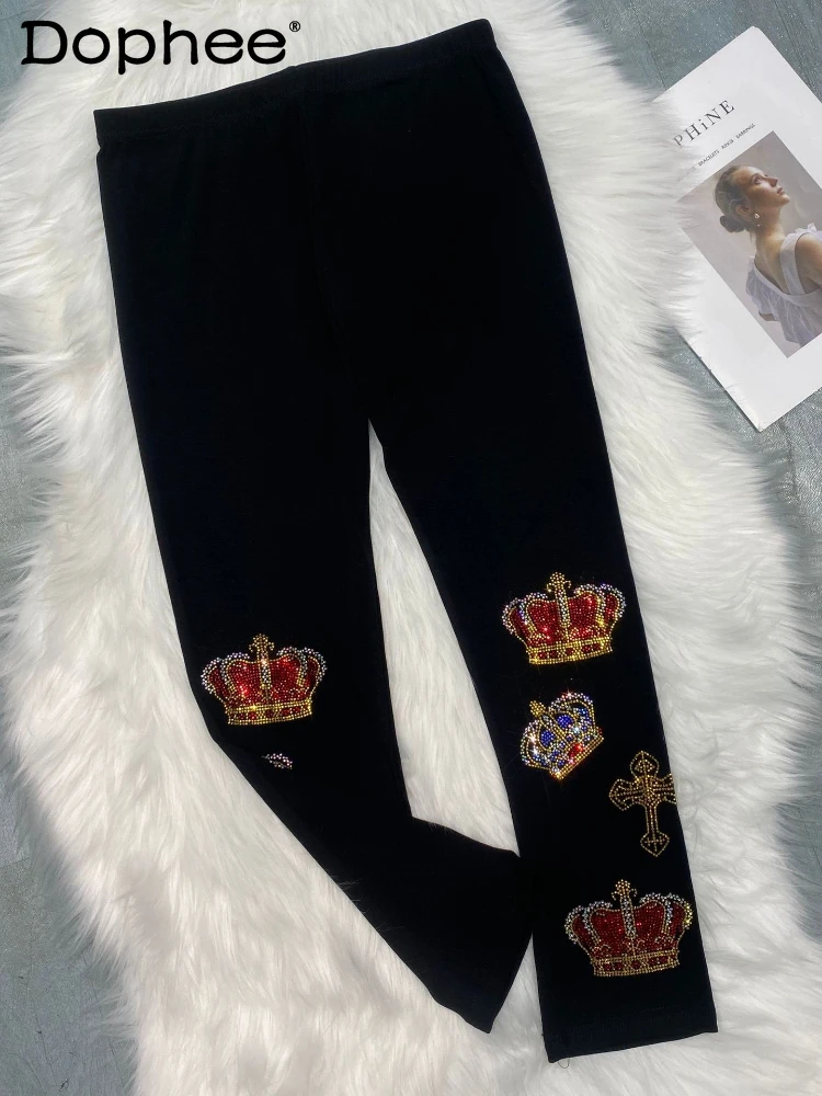 Women's Pants Hot Diamond Casual Pants 2052 Summer New Leggings Safety Pants Women's Summer Slim-fitting Cropped Pant
Women's Pants Hot Diamond Casual Pants 2052 Summer New Leggings Safety Pants Women's Summer Slim-fitting Cropped Pant