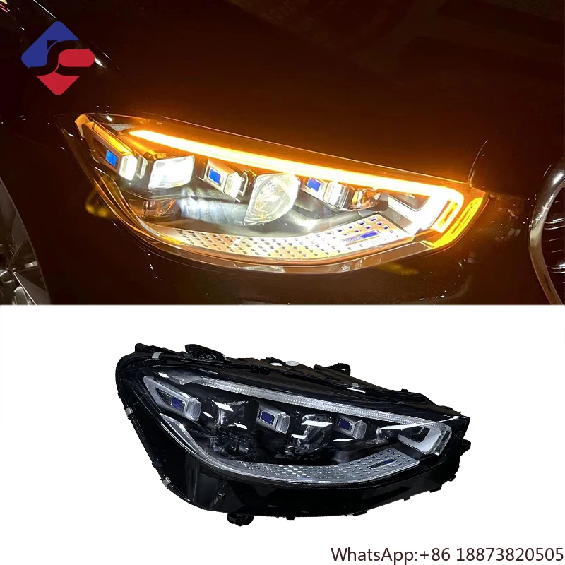 Оригинальные светодиодные фары класса S W223 2022, фары и задние фонари для Mercedes Benz, поддержка обновления, модернизация S400 S450, ремонт
Оригинальные светодиодные фары класса S W223 2022, фары и задние фонари для Mercedes Benz, поддержка обновления, модернизация S400 S450, ремонт