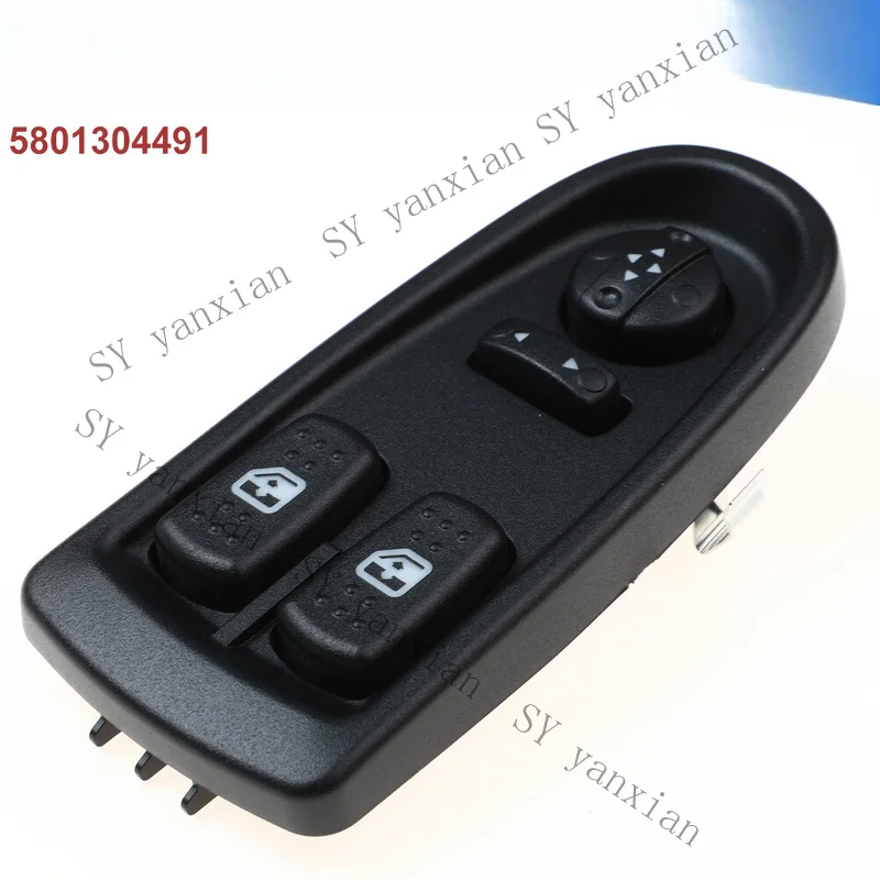 sy+ Power Window Master Control Switch 5801304491 For Iveco Daily 2006-2012
sy+ Power Window Master Control Switch 5801304491 For Iveco Daily 2006-2012