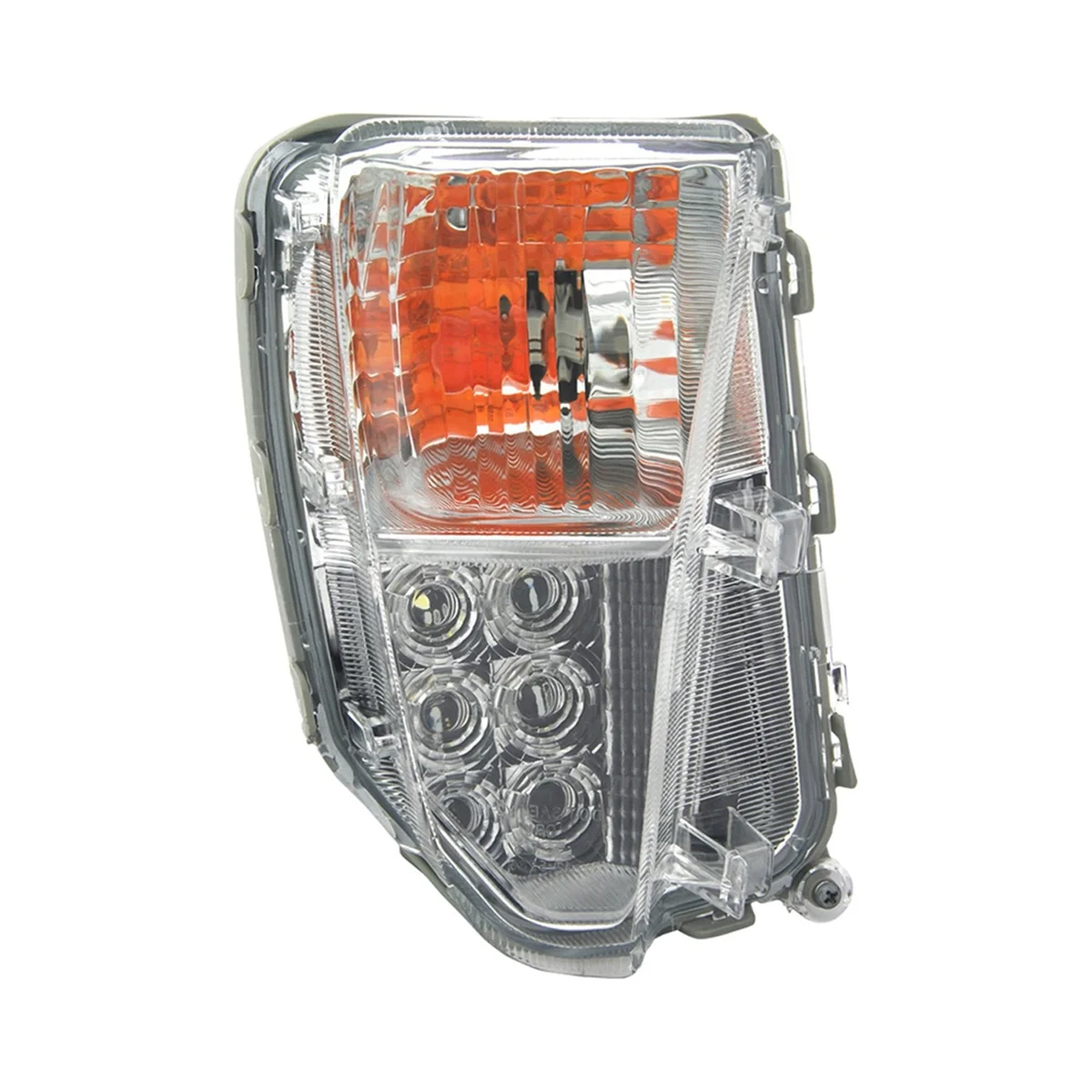1Pair Front LED Turn Signal Light Daytime Lamp 81521-47060 81511-47060 for Toyota Prius 12-15 Parking Lamp Amber+White
1Pair Front LED Turn Signal Light Daytime Lamp 81521-47060 81511-47060 for Toyota Prius 12-15 Parking Lamp Amber+White