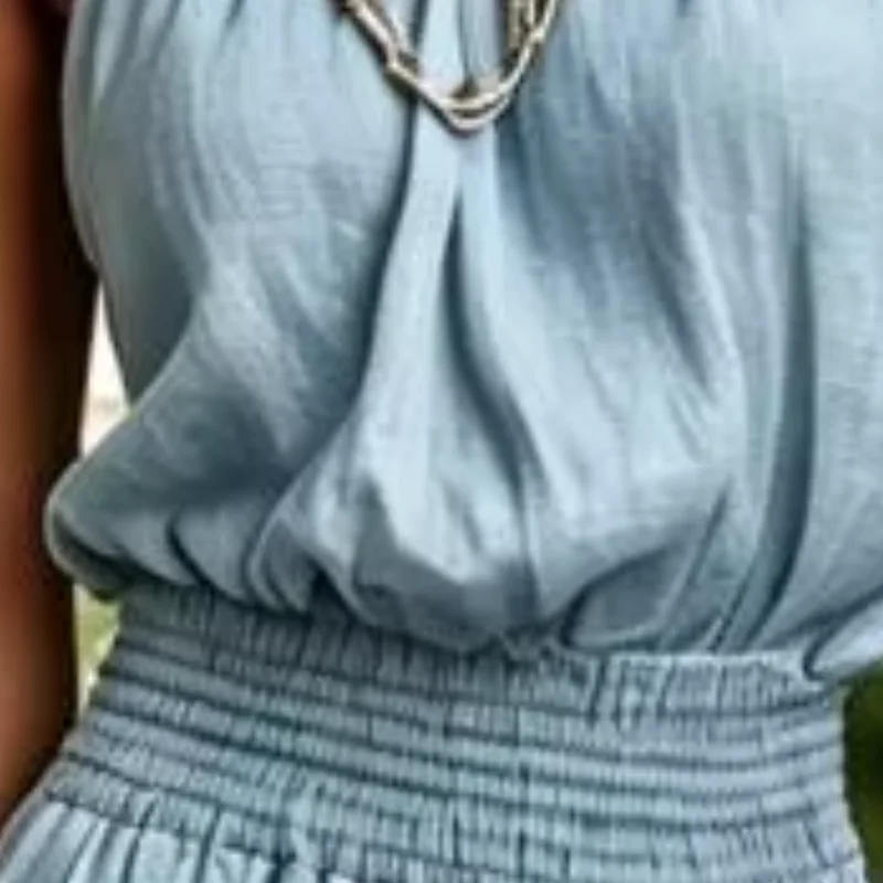 Lightweight Summer Jumpsuit Simple Design Sleeveless Wide Leg Long Pants Romper High Waist One Piece Overalls
Lightweight Summer Jumpsuit Simple Design Sleeveless Wide Leg Long Pants Romper High Waist One Piece Overalls