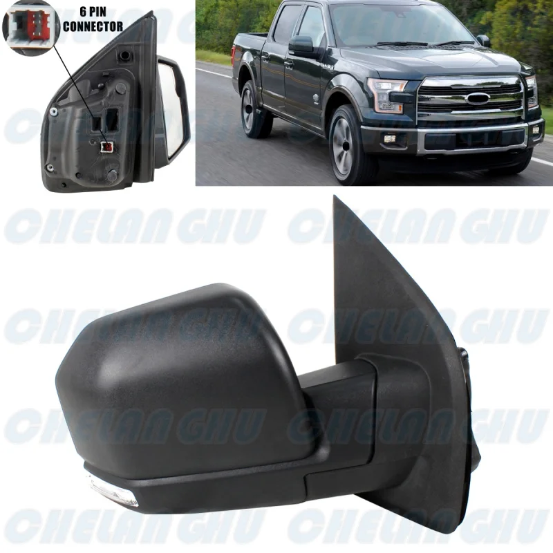 For Ford F150 2015 2016 2017 2018 2019 2020 2021 US Version Right Side 6 Pins Satin Black Heated Power Adjust mirror assembly
For Ford F150 2015 2016 2017 2018 2019 2020 2021 US Version Right Side 6 Pins Satin Black Heated Power Adjust mirror assembly