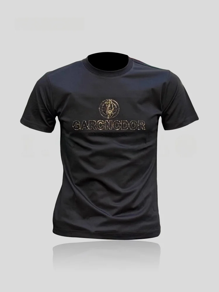 IT Slim Fit round Neck Short Sleeve T-Shirt Luxury Printed Summer New Men's Fashion Sun Protection Shirt Small Board Type
IT Slim Fit round Neck Short Sleeve T-Shirt Luxury Printed Summer New Men's Fashion Sun Protection Shirt Small Board Type