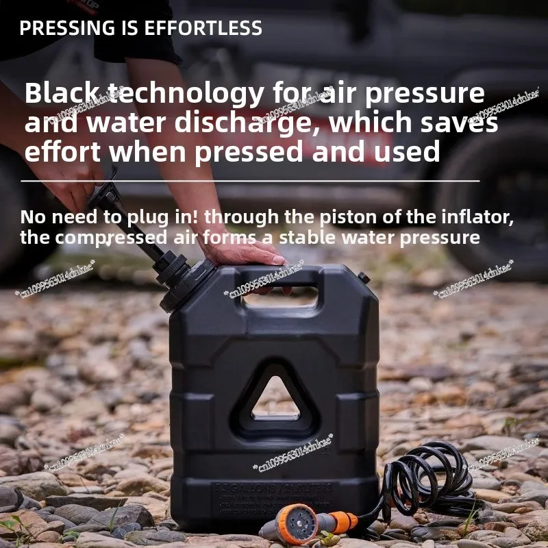 Off-road Outdoor Car Pressurized Bucket Portable Water Storage Tank Self-driving Camping Shower Water Tank
Off-road Outdoor Car Pressurized Bucket Portable Water Storage Tank Self-driving Camping Shower Water Tank