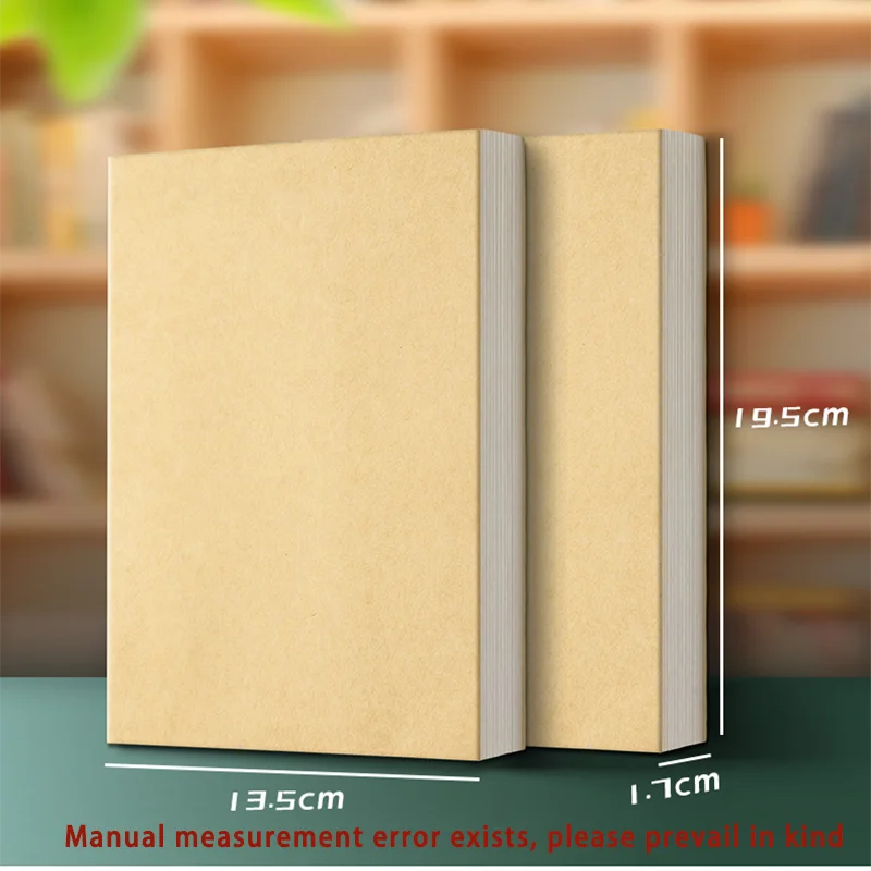 1Pcs Kraft cover sketchbook notebook simple student use sketchbook blank drawing book 13.5X19.5CM glue binding book
1Pcs Kraft cover sketchbook notebook simple student use sketchbook blank drawing book 13.5X19.5CM glue binding book
