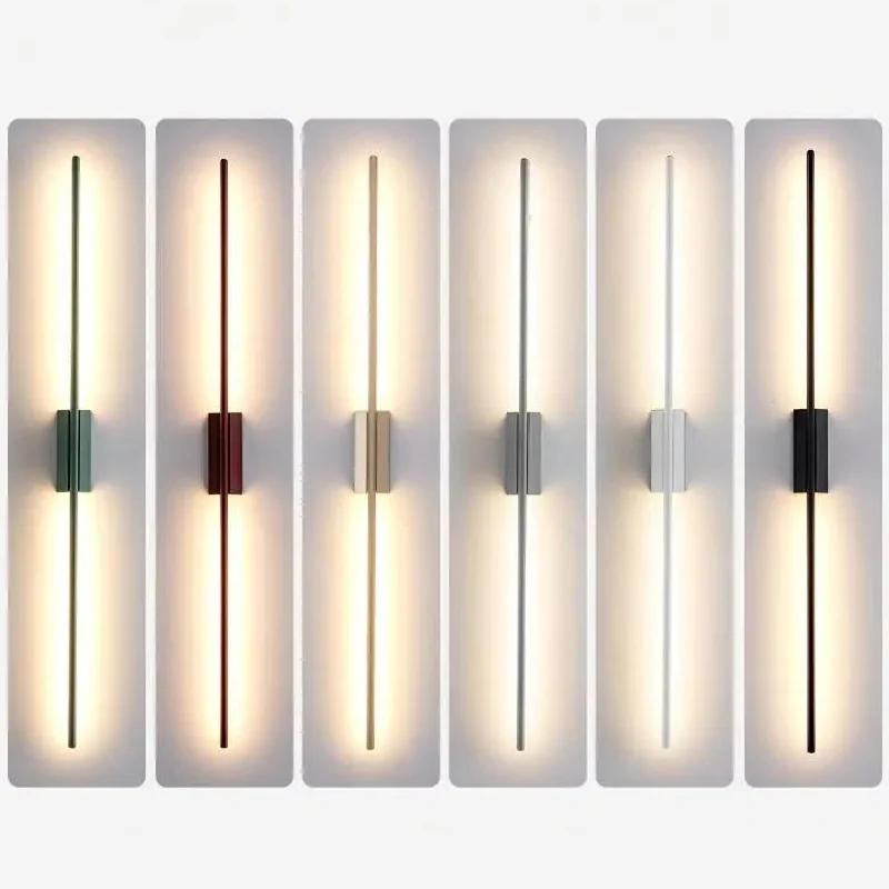 Modern Minimalist Wall Lamp Master Bedroom Bedside Atmosphere Lamp Living Room Corridor Study Aluminum Background Wall Lights
Modern Minimalist Wall Lamp Master Bedroom Bedside Atmosphere Lamp Living Room Corridor Study Aluminum Background Wall Lights