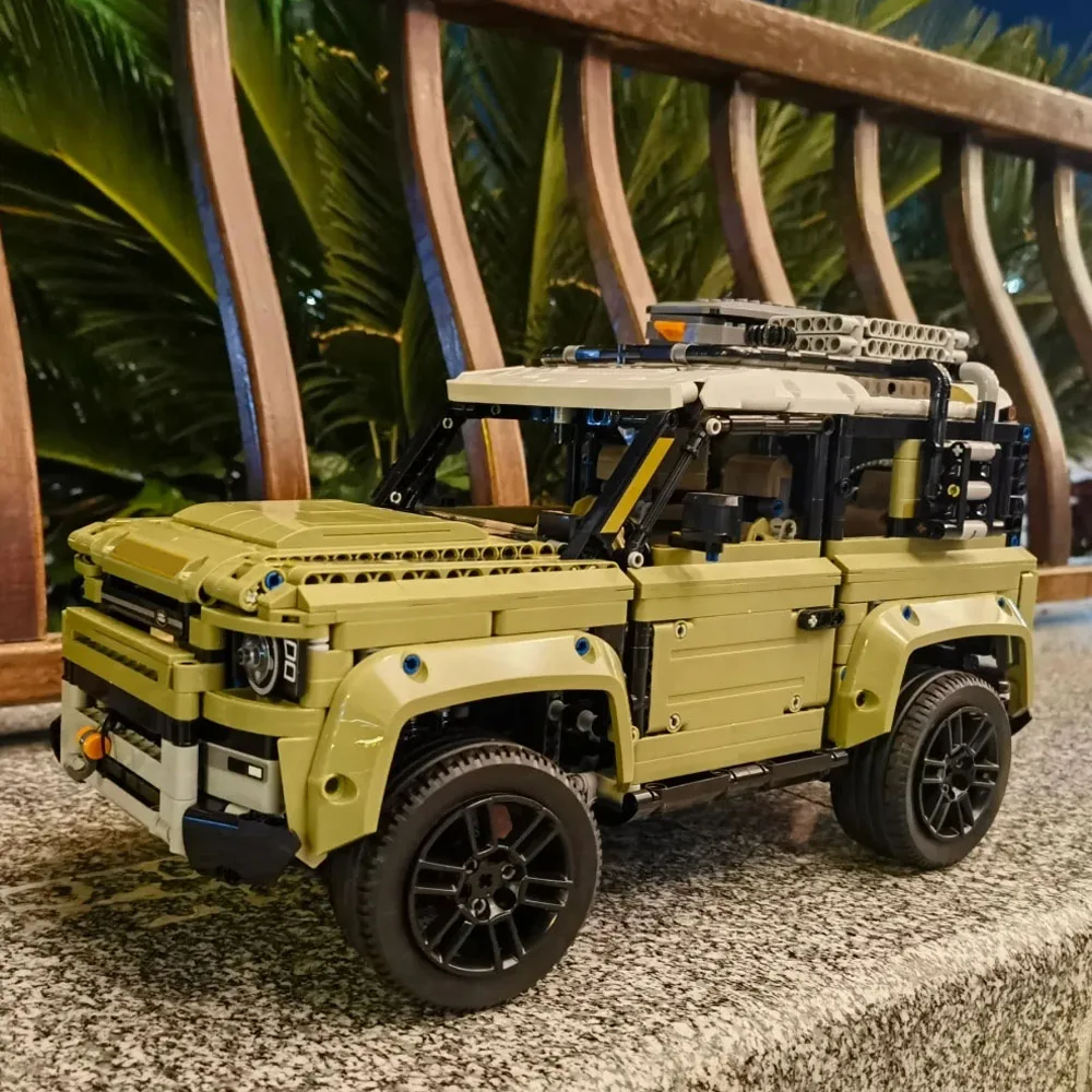 2573 шт. технические 42110 Land Rover Defender внедорожные строительные блоки кирпичи набор головоломок модель MOC игрушки для автомобиля детский подарок на день рождения
2573 шт. технические 42110 Land Rover Defender внедорожные строительные блоки кирпичи набор головоломок модель MOC игрушки для автомобиля детский подарок на день рождения