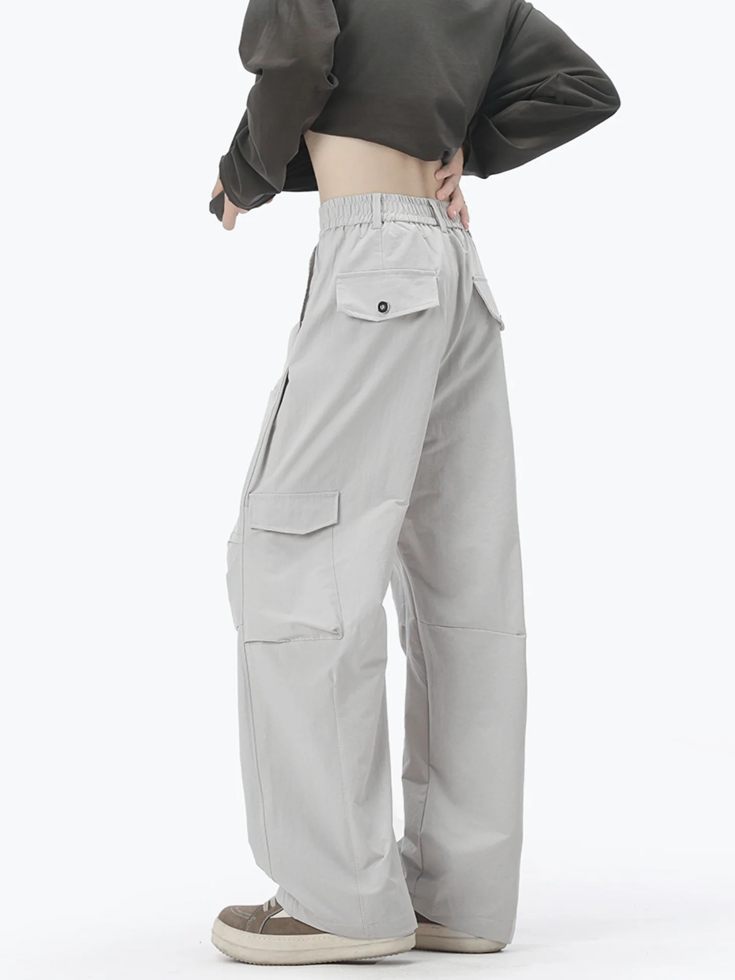 Loose Men's Workwear Pants American Sle Knife Casual Trousers Multi-ket Folded Umbrella Soldier Straight Loose Autu...
Loose Men's Workwear Pants American Sle Knife Casual Trousers Multi-ket Folded Umbrella Soldier Straight Loose Autu...