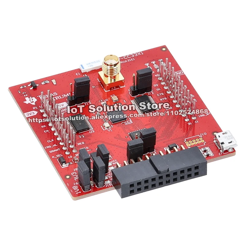 BP-CC3351 SimpleLink CC3351 Dual-band Wi-Fi 6 and BT Low Energy BoosterPack Plug-in Module
BP-CC3351 SimpleLink CC3351 Dual-band Wi-Fi 6 and BT Low Energy BoosterPack Plug-in Module