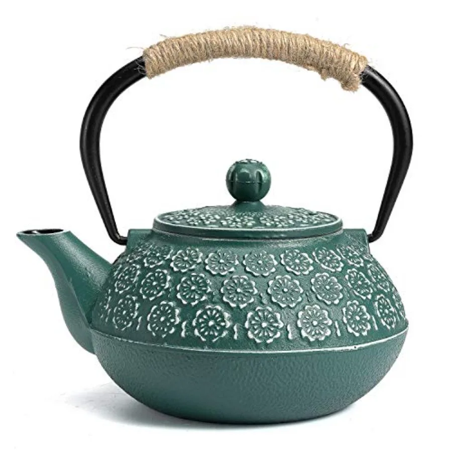 Cast Iron Teapot, 30oz/ Japanese Tetsubin Tea Pot with Infuser for Loose Leaf and Tea Bags, Tea Kettle Coated with Enameled Int
Cast Iron Teapot, 30oz/ Japanese Tetsubin Tea Pot with Infuser for Loose Leaf and Tea Bags, Tea Kettle Coated with Enameled Int