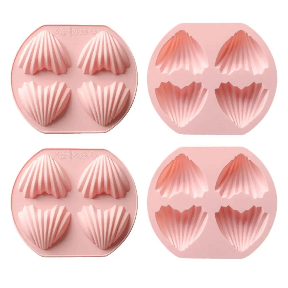 4 Pcs Heart Shaped Cake Mold Silicone Baking Pan Madeleine Mould for Cookies Easy Clean Home Professional Use
4 Pcs Heart Shaped Cake Mold Silicone Baking Pan Madeleine Mould for Cookies Easy Clean Home Professional Use
