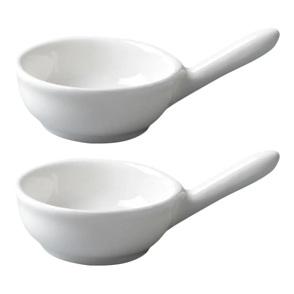 2Pcs Seasoning Dishes Elegant Design Portable Handle Multi Purpose Home Kitchen Supply Vinegar Bowls Snack Holder
2Pcs Seasoning Dishes Elegant Design Portable Handle Multi Purpose Home Kitchen Supply Vinegar Bowls Snack Holder