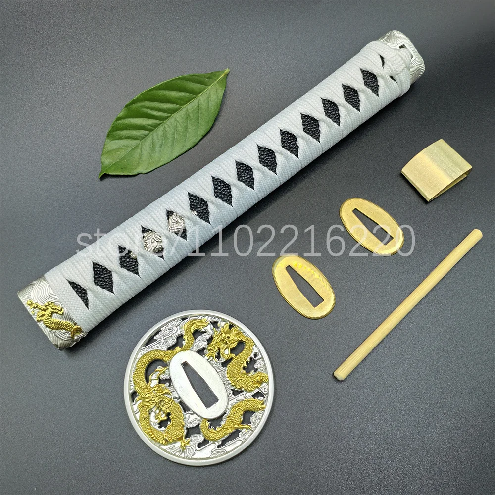 Набор 26 см, рукоятка, рукоятка Tsuka, сплав Tsuba, поручня, Fuchi Kashira Menuki, латунь, Habaki Seppa, детали для японского самурая, катаны, меча
Набор 26 см, рукоятка, рукоятка Tsuka, сплав Tsuba, поручня, Fuchi Kashira Menuki, латунь, Habaki Seppa, детали для японского самурая, катаны, меча