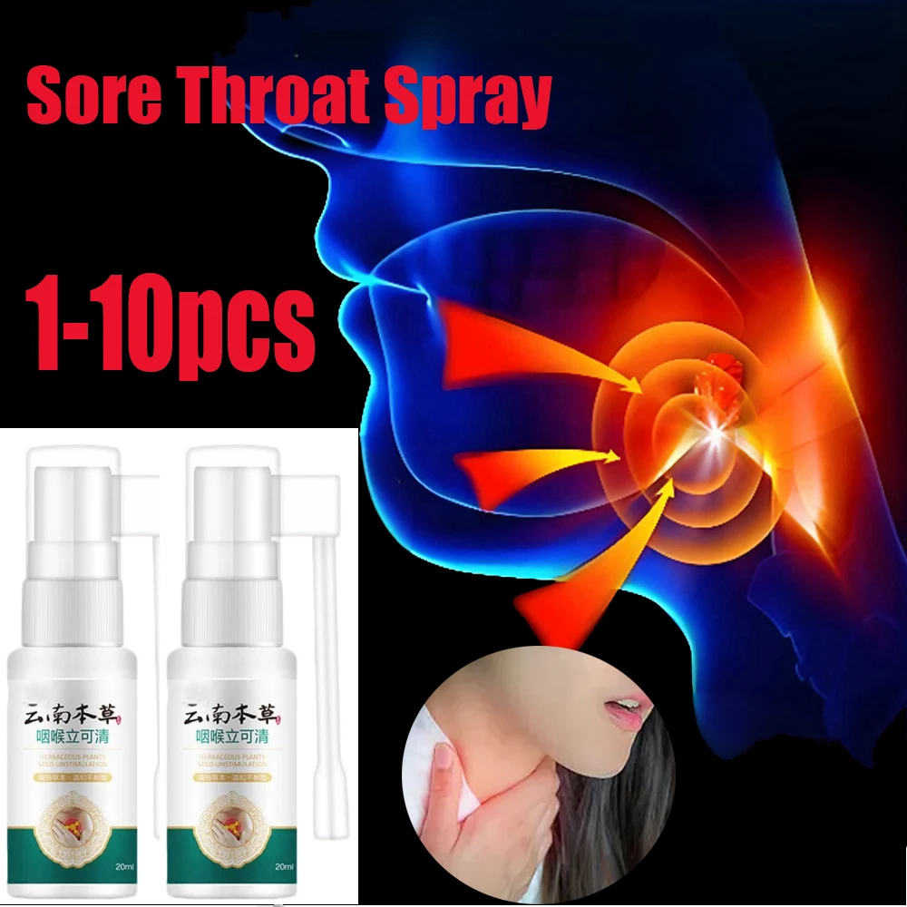 1-10 шт. спреи от боли в горле, натуральный растительный травяной экстракт, хроническое воспаление в горле, фарингит, эффективно снимает зуд, полость рта
1-10 шт. спреи от боли в горле, натуральный растительный травяной экстракт, хроническое воспаление в горле, фарингит, эффективно снимает зуд, полость рта