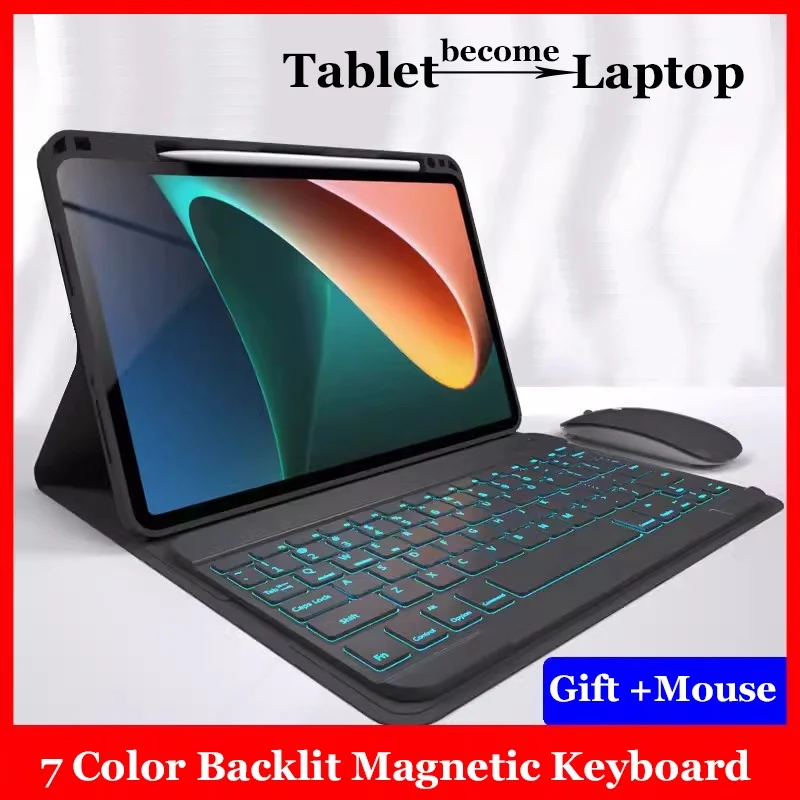 Keyboard for Xiaomi Pad 6 11 Inch 2023 5 11 Inch for Redmi Pad 10.61 Mi Pad Pro 6 5 11in Magnetic Smart Keyboard Case
Keyboard for Xiaomi Pad 6 11 Inch 2023 5 11 Inch for Redmi Pad 10.61 Mi Pad Pro 6 5 11in Magnetic Smart Keyboard Case