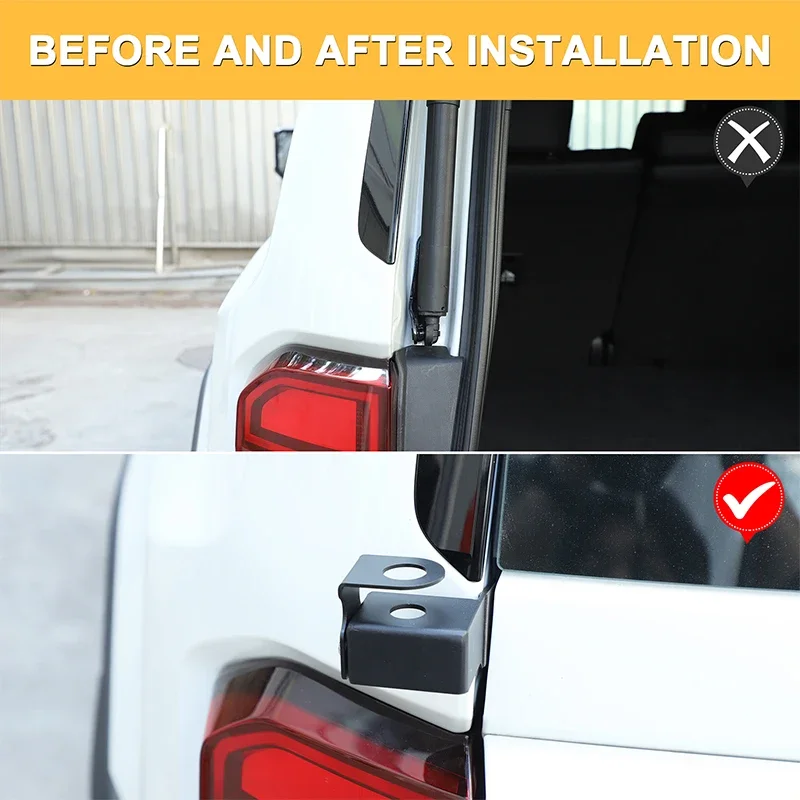 For Toyota Prado 2024+ tailgate antenna bracket Rear tailgate antenna bracket accessories Carbon steel 1pcs (left side)
For Toyota Prado 2024+ tailgate antenna bracket Rear tailgate antenna bracket accessories Carbon steel 1pcs (left side)