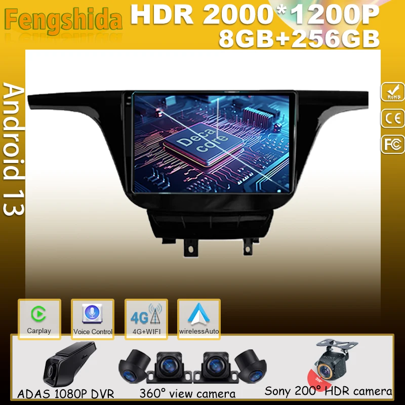 Android For Buick GL8 3 2017 - 2020 Auto Radio Multimedia No 2din Player Stereo CarPlay Bluetooth Monitor WIFI Touchscreen Video
Android For Buick GL8 3 2017 - 2020 Auto Radio Multimedia No 2din Player Stereo CarPlay Bluetooth Monitor WIFI Touchscreen Video