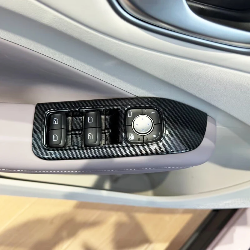 LHD для MG 4 MG4 EV Mulan 2026 ABS углеродное волокно, переключатели управления окном автомобиля, крышка панели, аксессуары для интерьера
LHD для MG 4 MG4 EV Mulan 2026 ABS углеродное волокно, переключатели управления окном автомобиля, крышка панели, аксессуары для интерьера