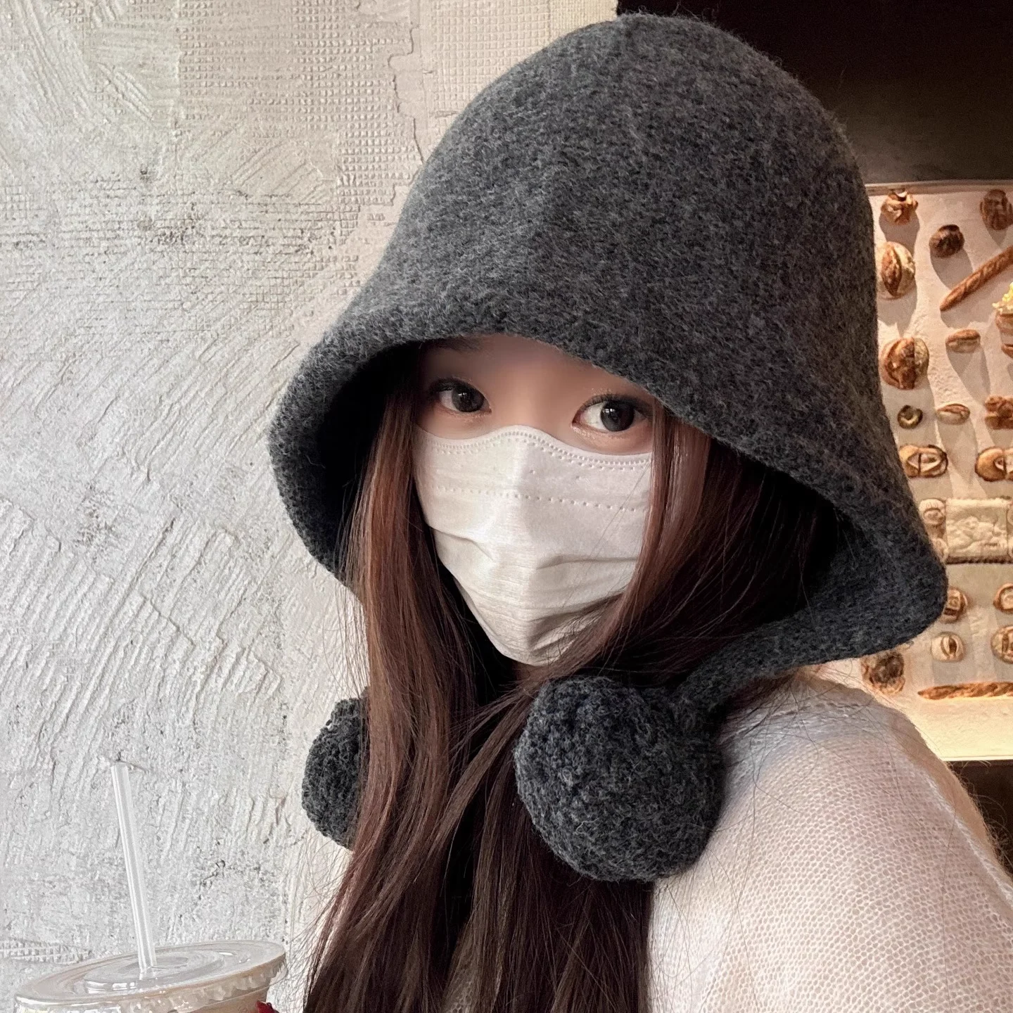 2025 New Dopamine Cute Ball Balaclava Wool Bomber Hat Women Autumn Winter Warmth Versatile Earmuffs Knitted Beanie Hat
2025 New Dopamine Cute Ball Balaclava Wool Bomber Hat Women Autumn Winter Warmth Versatile Earmuffs Knitted Beanie Hat