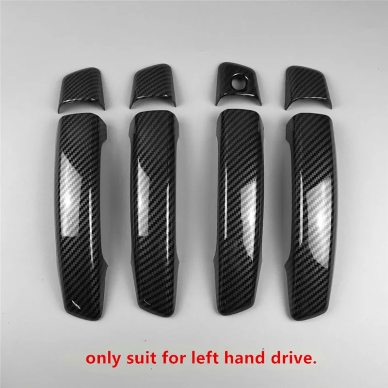 Auto Accessories Carbon Fiber ABS Car Exterior Door Handle Door Cover Trim Decals For A3 8V 2014-2018-M53K
Auto Accessories Carbon Fiber ABS Car Exterior Door Handle Door Cover Trim Decals For A3 8V 2014-2018-M53K