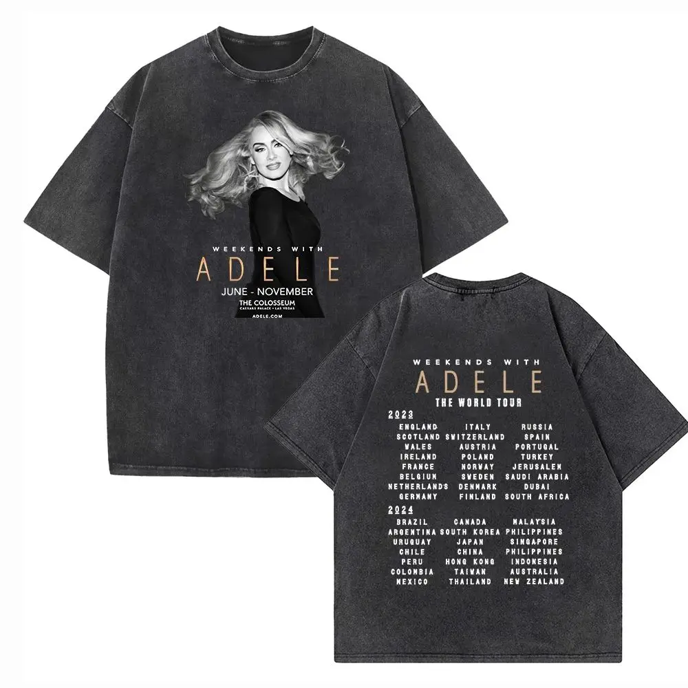 Weekends with Adele 2024 Tour T-Shirts Harajuku Vintage O-Neck Short Sleeve Cotton Man Woman T-Shirts Gift Tops
Weekends with Adele 2024 Tour T-Shirts Harajuku Vintage O-Neck Short Sleeve Cotton Man Woman T-Shirts Gift Tops