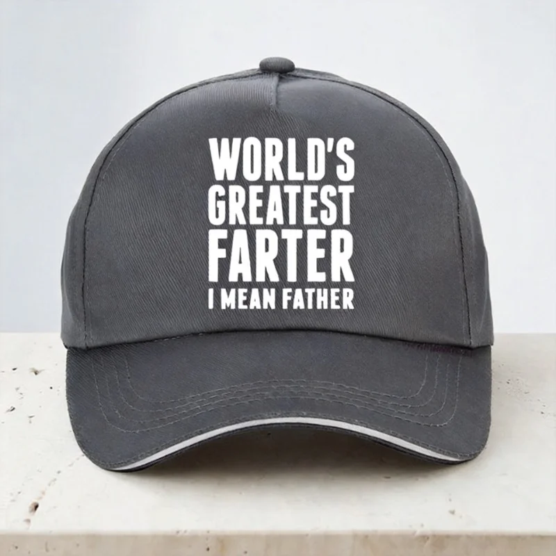 Worlds Greatest Farter I Mean Father baseball cap Best Dad Ever Father Day Gift Papa hat summer visor Breathable Snapback hats
Worlds Greatest Farter I Mean Father baseball cap Best Dad Ever Father Day Gift Papa hat summer visor Breathable Snapback hats