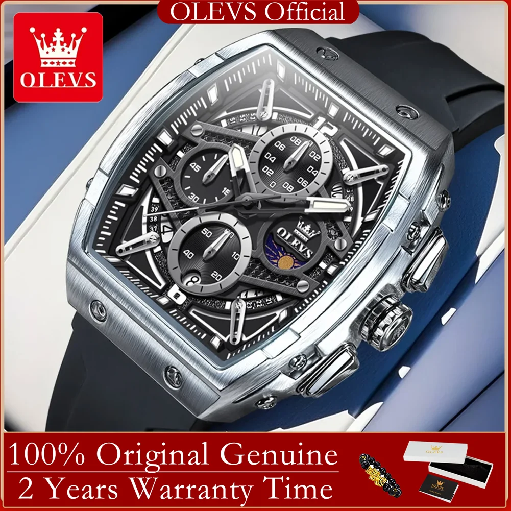 Мужские часы OLEVS 2975, хронограф, кварцевые наручные часы, большой циферблат, фаза Луны, ручные часы, дата, водонепроницаемые оригинальные модные мужские часы
Мужские часы OLEVS 2975, хронограф, кварцевые наручные часы, большой циферблат, фаза Луны, ручные часы, дата, водонепроницаемые оригинальные модные мужские часы