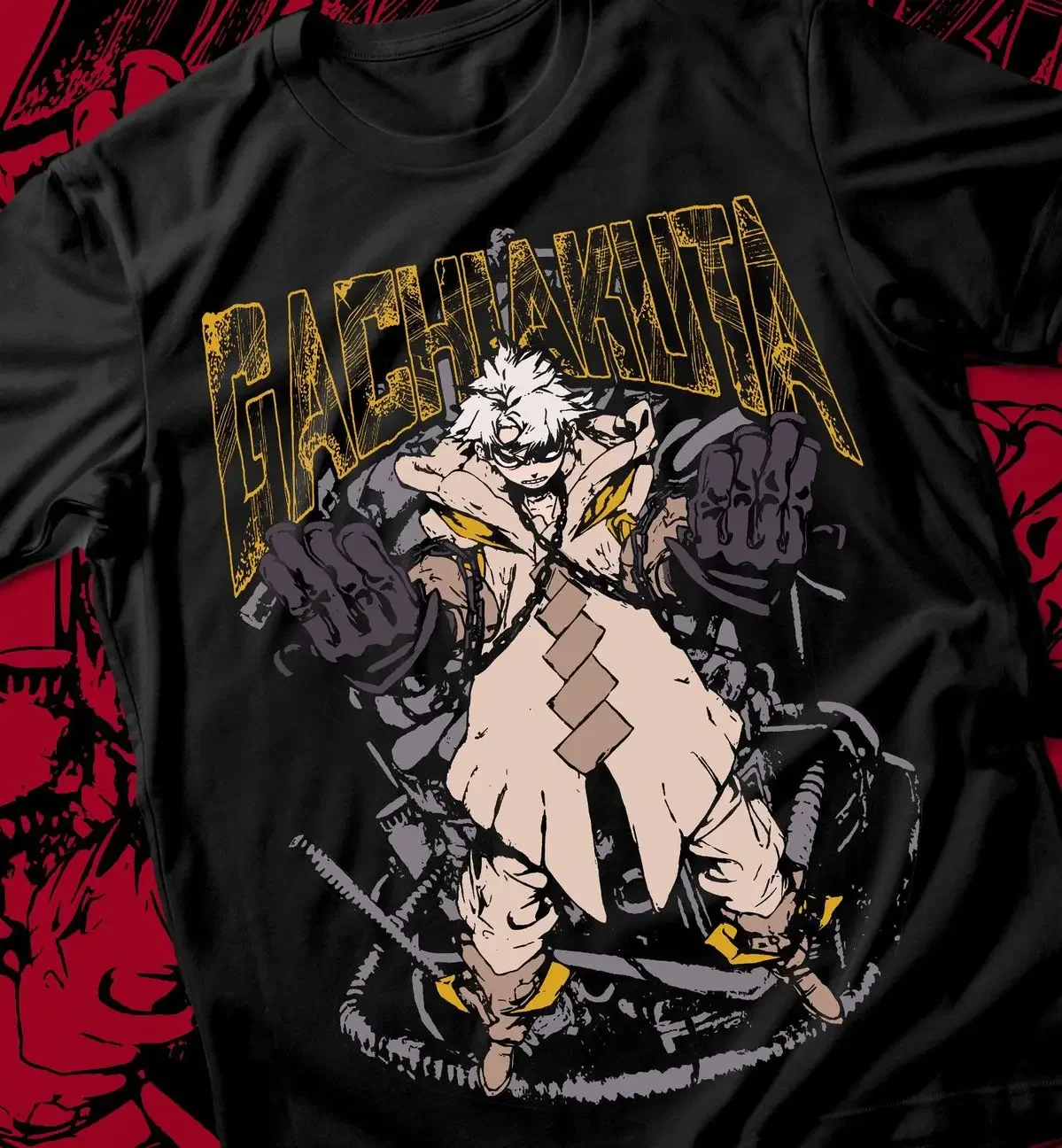 Gachiakuta Cleaners Ludo Anime Manga T-shirt Women Men Japanese Anime Oversized Short Sleeve Street Y2K High Quality Clothing
Gachiakuta Cleaners Ludo Anime Manga T-shirt Women Men Japanese Anime Oversized Short Sleeve Street Y2K High Quality Clothing