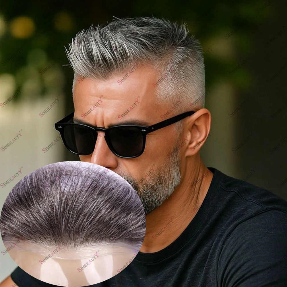 Супер натуральная линия волос, ультратонкая кожа, старые мужские 1B65 350 # Человеческие волосы Vloop Skin Toupee для мужчин, легкие парики плотности 80%
Супер натуральная линия волос, ультратонкая кожа, старые мужские 1B65 350 # Человеческие волосы Vloop Skin Toupee для мужчин, легкие парики плотности 80%